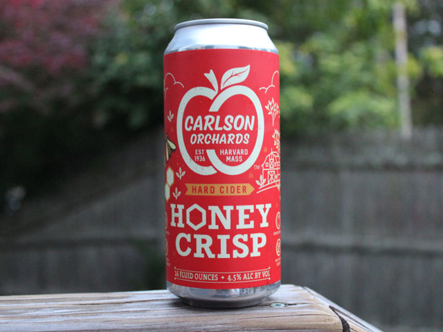 Honey Crisp is a hard cider by Carlson Orchards