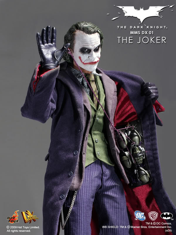 Hot Toys The Dark Knight DX01 The Joker 1/6th Scale Collectible Figure