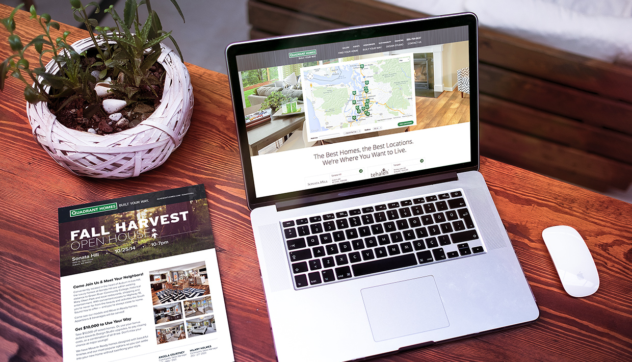 Quadrant Homes Visual Design