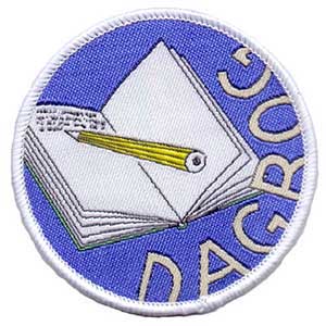 Dagbog spejdermærke