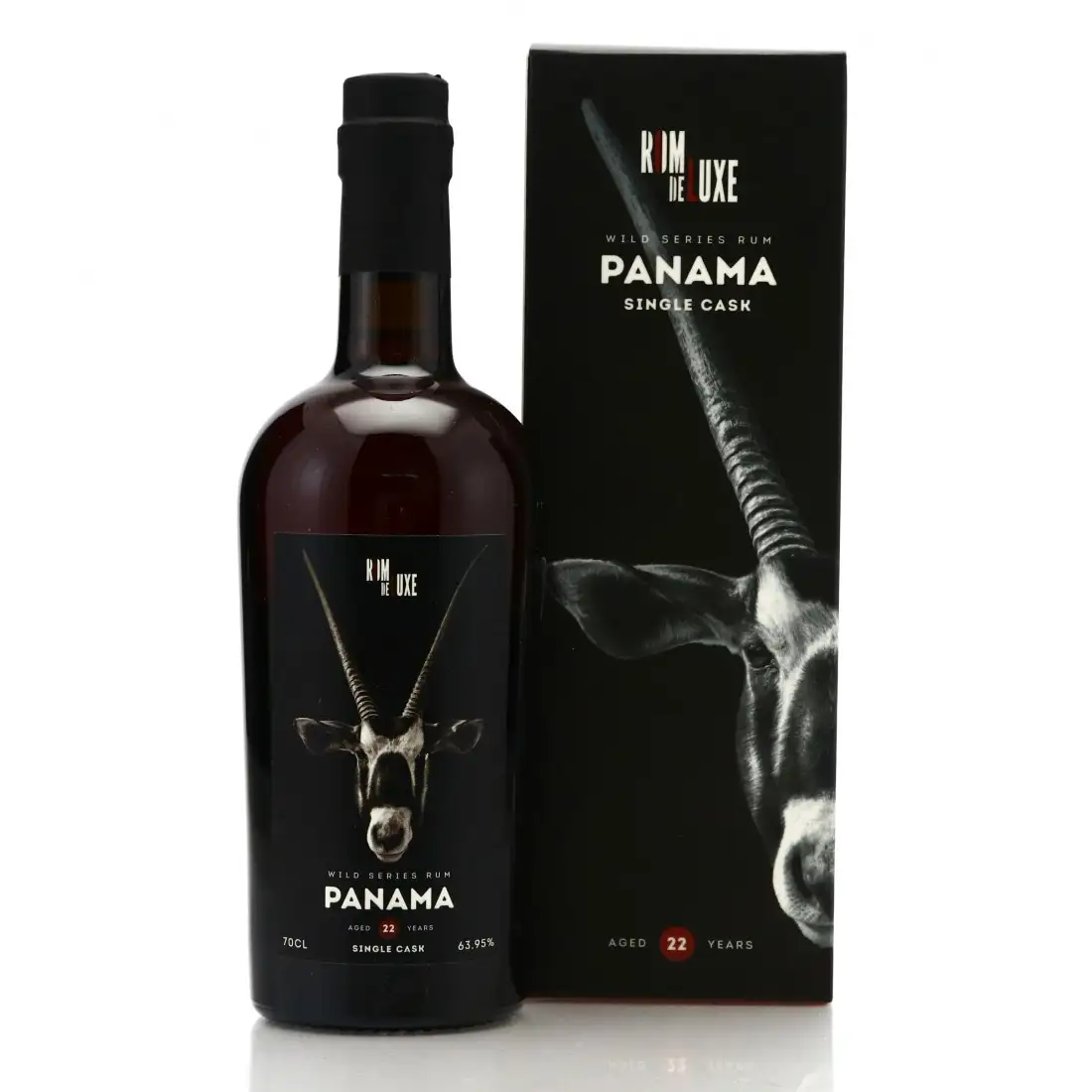 Image of the front of the bottle of the rum Wild Series Rum Panama No. 24 (Batch 1)