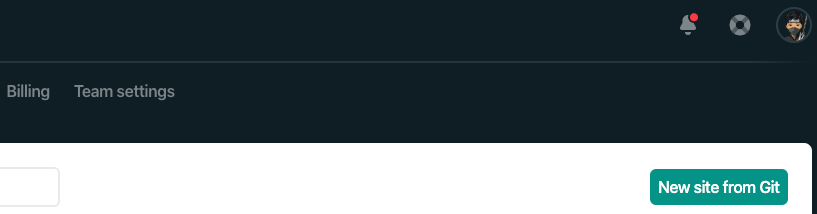 New site from Git