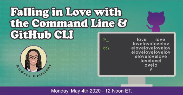 Banner for Falling in Love with the Command Line and GitHub CLI