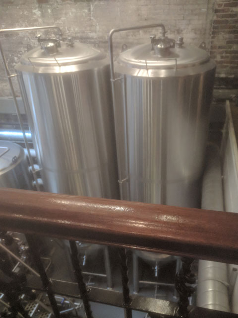 Nano beer production levels in Downtown Boston