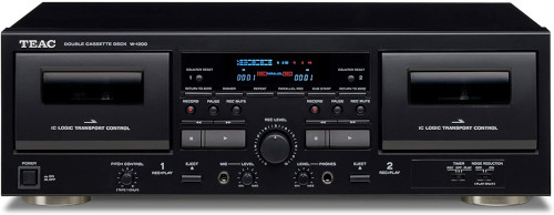 A typical dual cassette deck hi-fi A typical dual cassette deck hi-fi