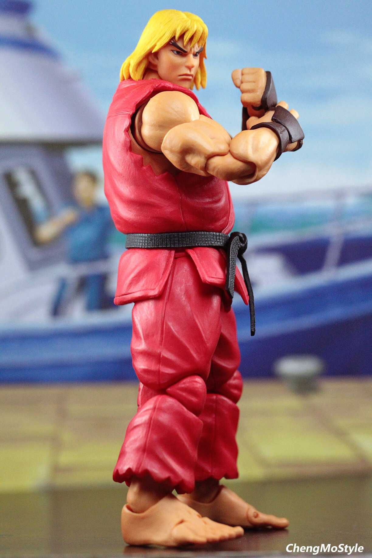 「ChengMoStyle」Street Fighter II Ken 1/12 Scale Figure | Figround