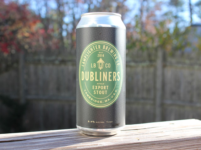 Dubliner, a Export Stout brewed by Lamplighter Brewing Company