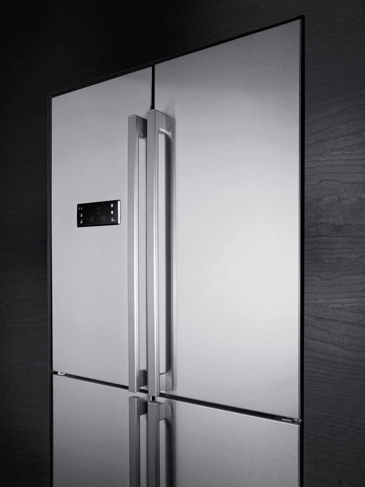 A built-in refrigerator
