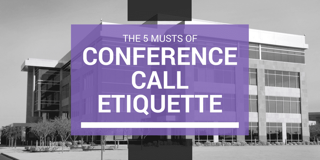 conference call meeting etiquette