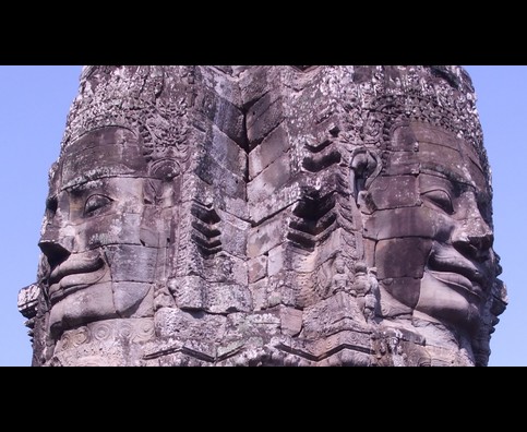 Cambodia Bayon Faces 19