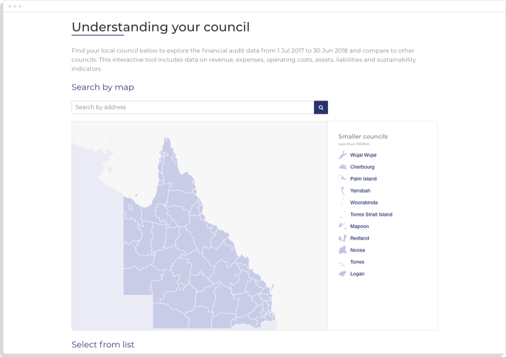 Queensland LGA Map