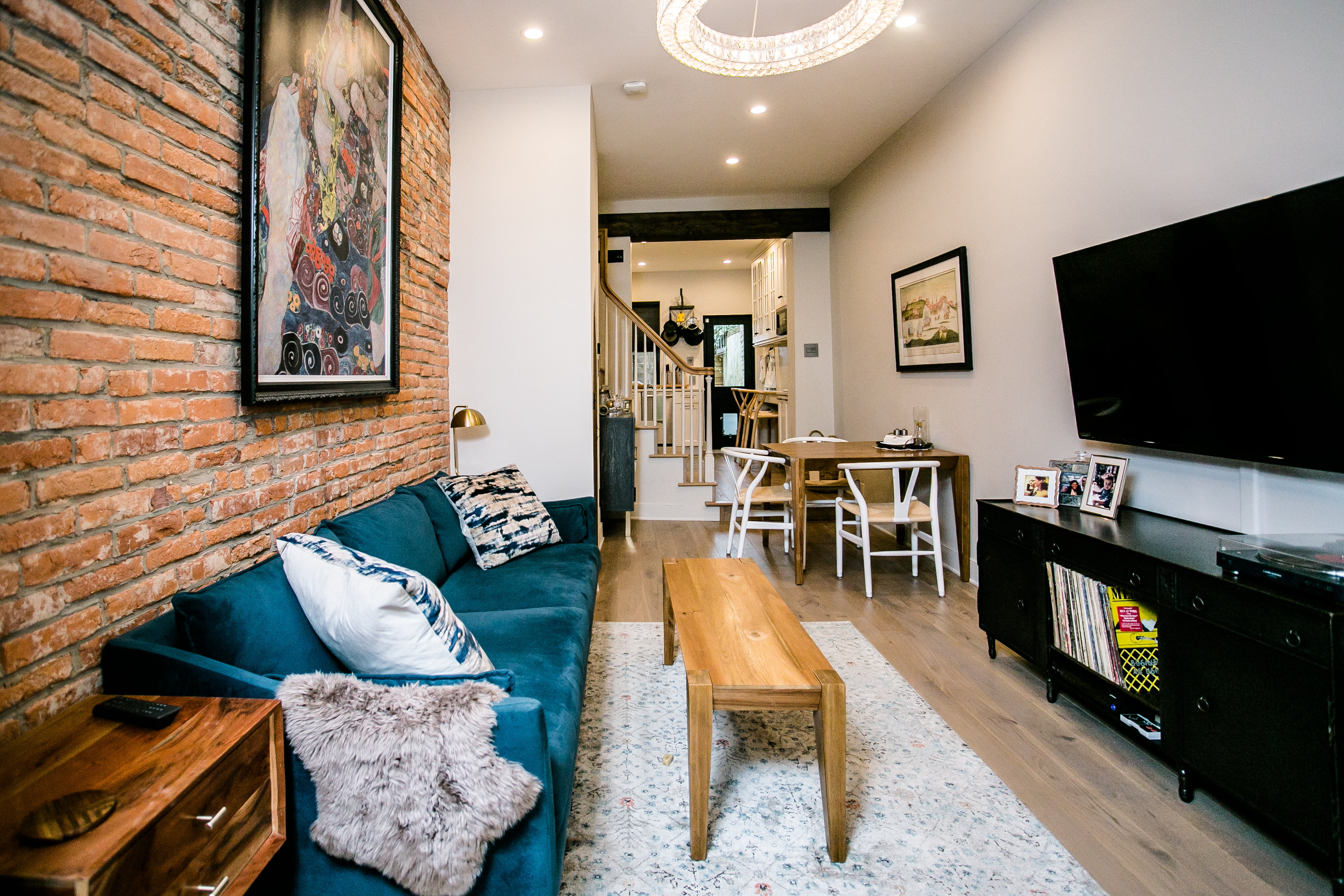 After renovation living room