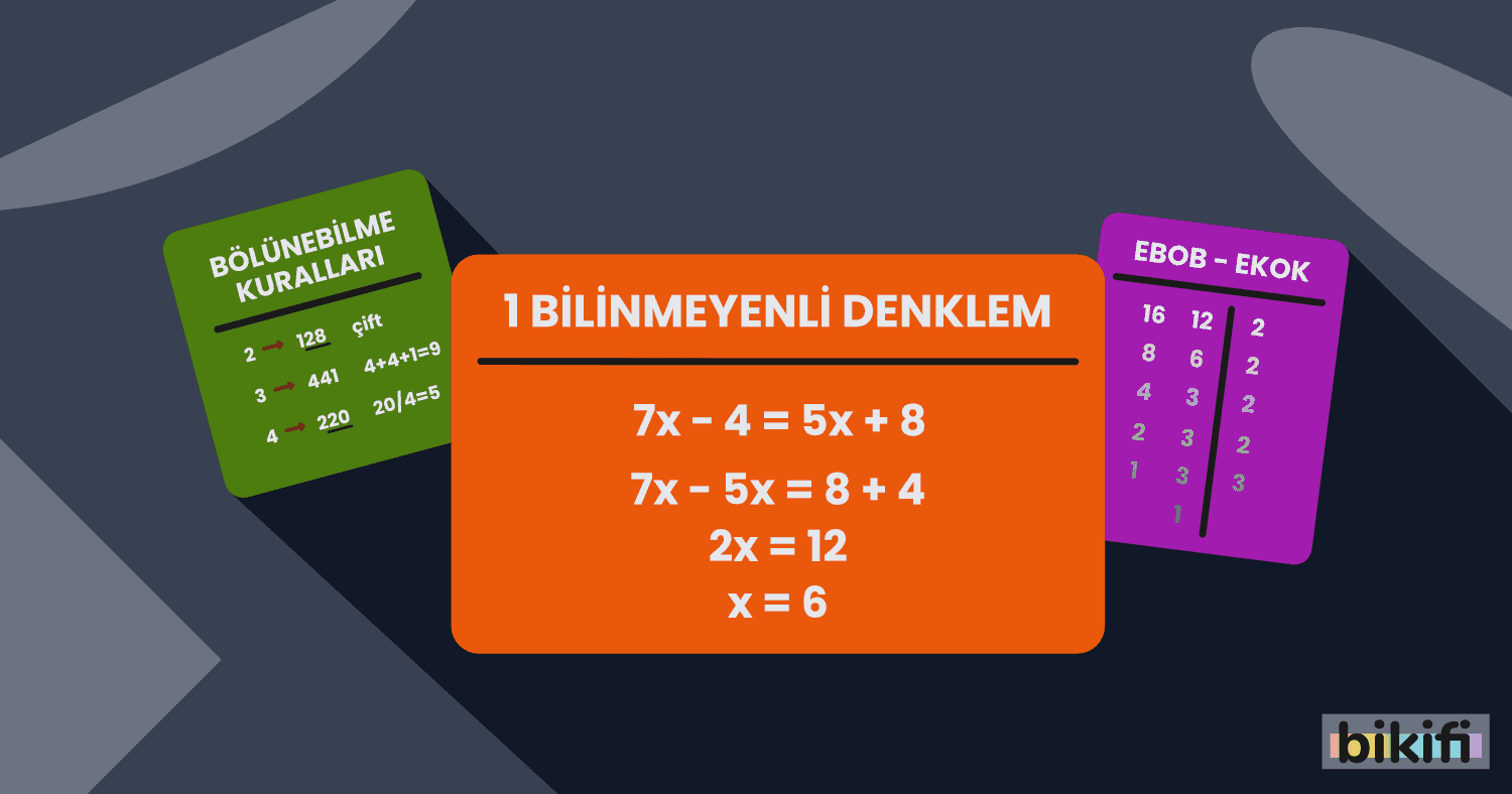 Denklemler ve Eşitsizlikler