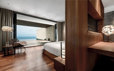 Alila does not offer rooms, just private villas, some with a private infinity pool overlooking the Indian Ocean!