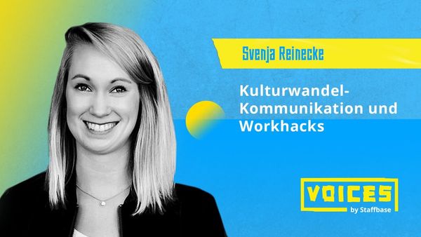 Svenja Reinecke: Kulturwandel-Kommunikation & Workhacks –  Veränderung partizipativ gestalten