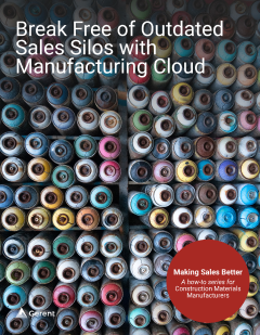 Break Free of Outdated Sales Silos with Manufacturing Cloud  Cover