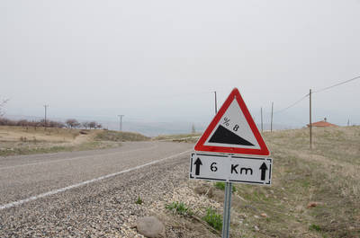 Nach 2100 Höhenmeter kommt die verdiente Abfahrt