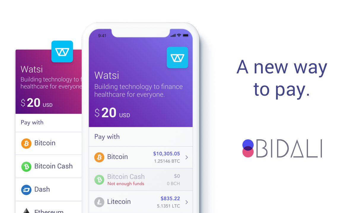 Bidali - a new way to pay