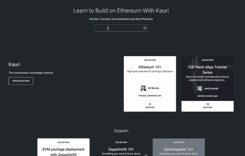 Reading on Kauri