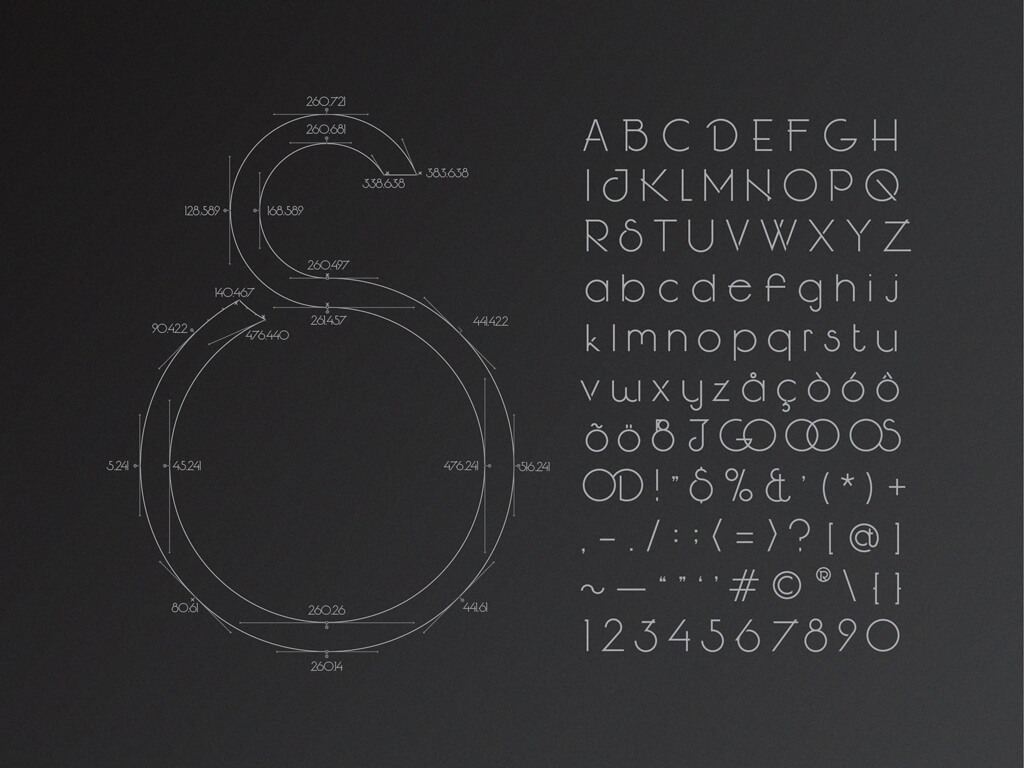 J: the original typeface Cover: Specimen
