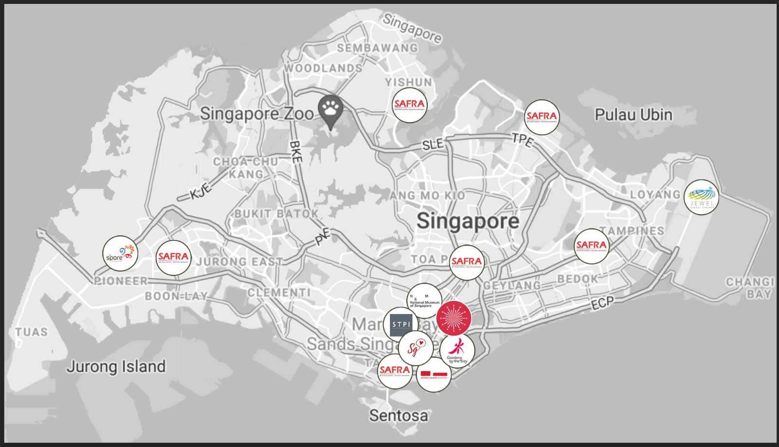 NDP Activities Map