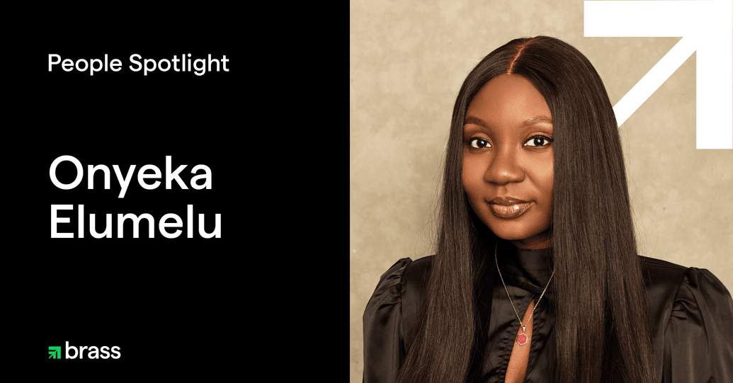  Driving Financial Empowerment: Onyeka's Impact at Brass