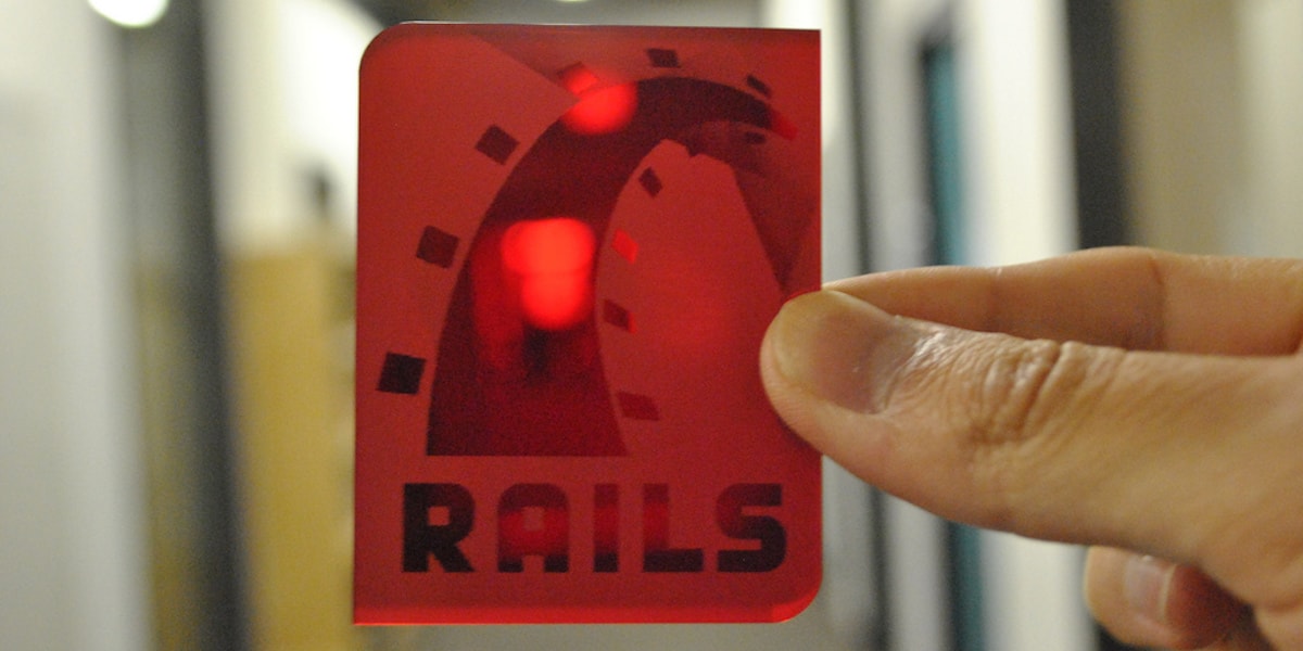 The programming language ruby on rails