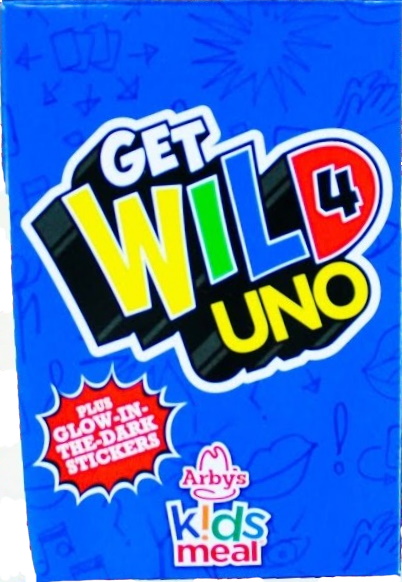 Arby's Kids Meal Get Wild 4 Uno