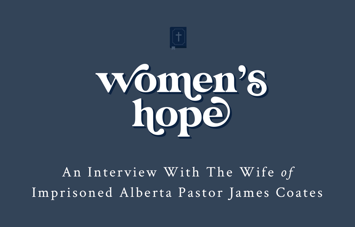 An Interview With The Wife of Imprisoned Alberta Pastor James Coates image