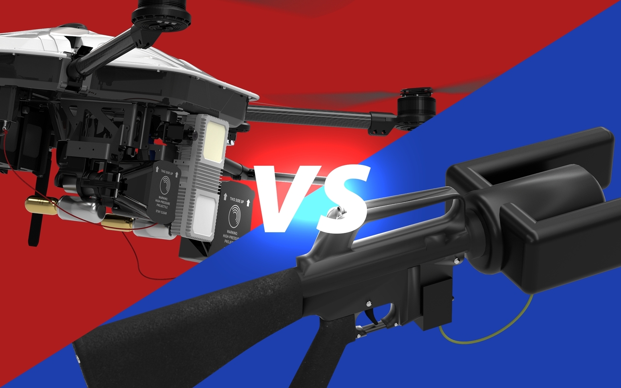 Drone Interceptors vs. Drone Jammers & Spoofers