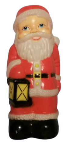 Santa With Lantern photo