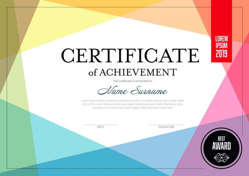 Create custom certificates with ease and award them to learners to validate successful completion of courses.