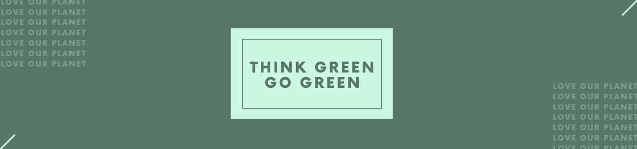 Think Green, Go Green header