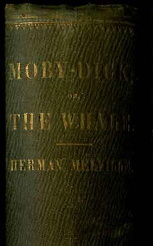 Moby Dick book spine