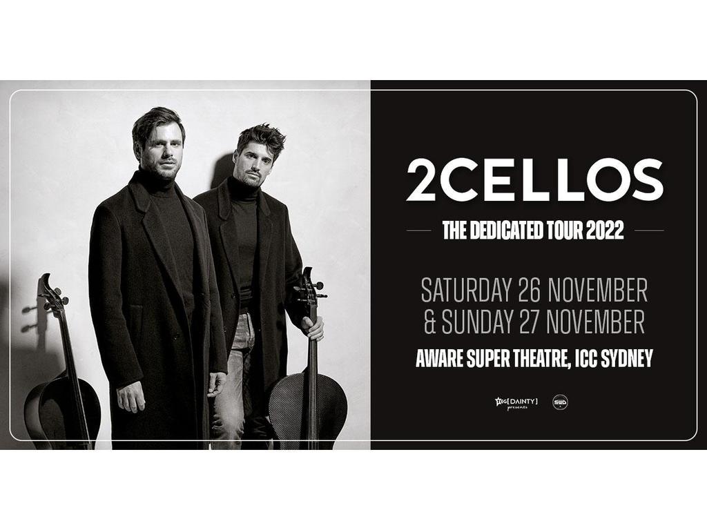 2cellos The Dedicated Tour 2022 UpNext