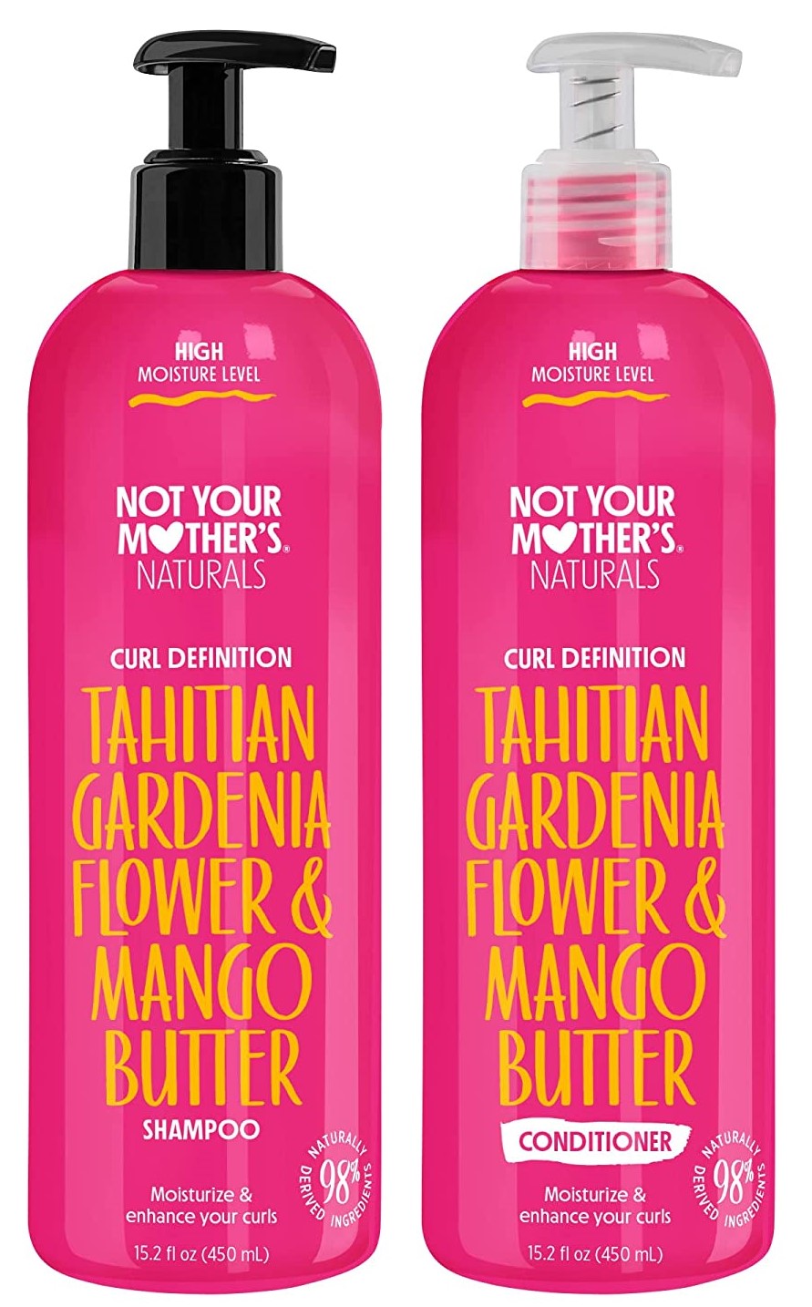 Not Your Mother's Naturals Tahitian Gardenia Flower & Mango Butter Curl Defining Shampoo and Conditioner