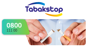 Tabakstop gebruikt een 0800-nummer.