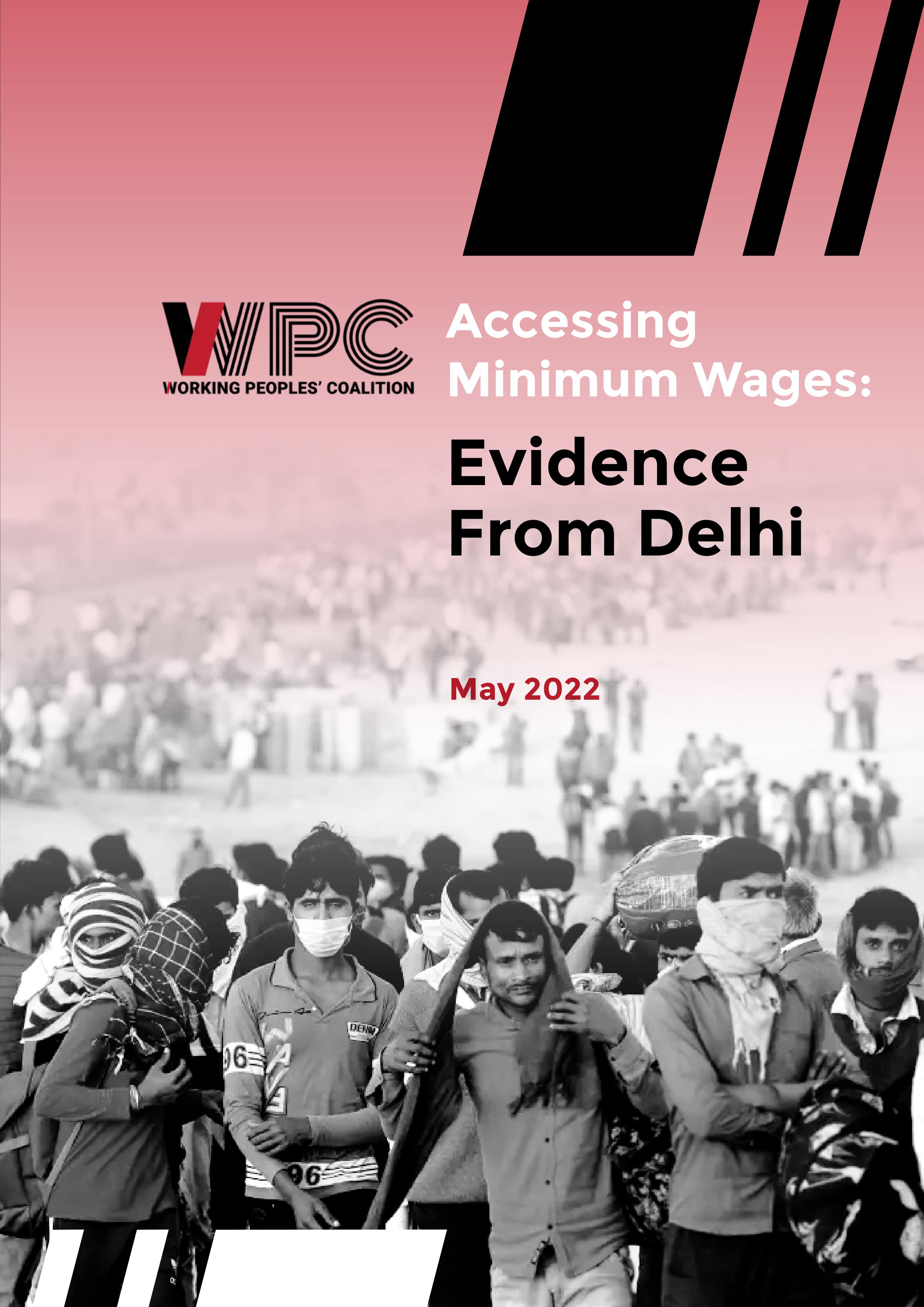 Accessing Minimum Wages: Evidence From Delhi
