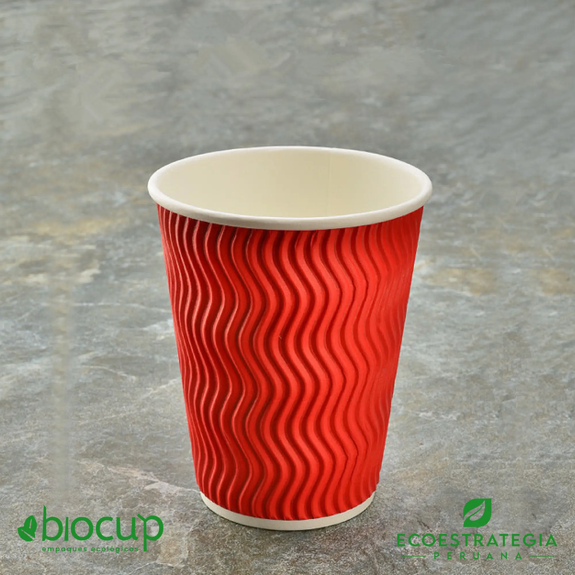 Este vaso de 8 oz con tapa hermética, es un producto de material descartable, hecho a base de polipapel corrugado. Cotiza vasos para bebidas frías o calientes