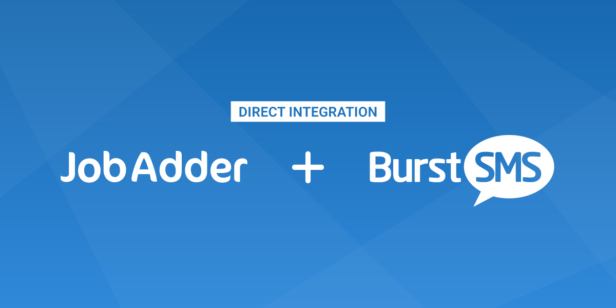 Use JobAdder to contact your candidates through SMS