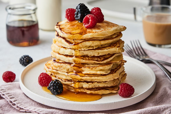 Easy Delicious And Fluffy Buttermilk Pancakes | Olive & Mango