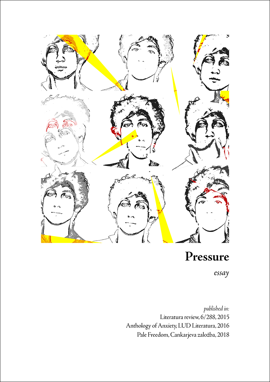 “Pressure: an essay” Book Cover