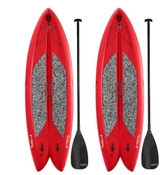 image Red Freestyle Paddleboard with Paddle single pack