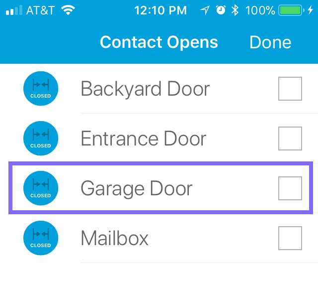 Select sensor