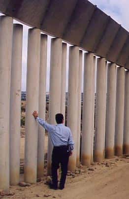 U.S. Border PAtrol Bollard Fence