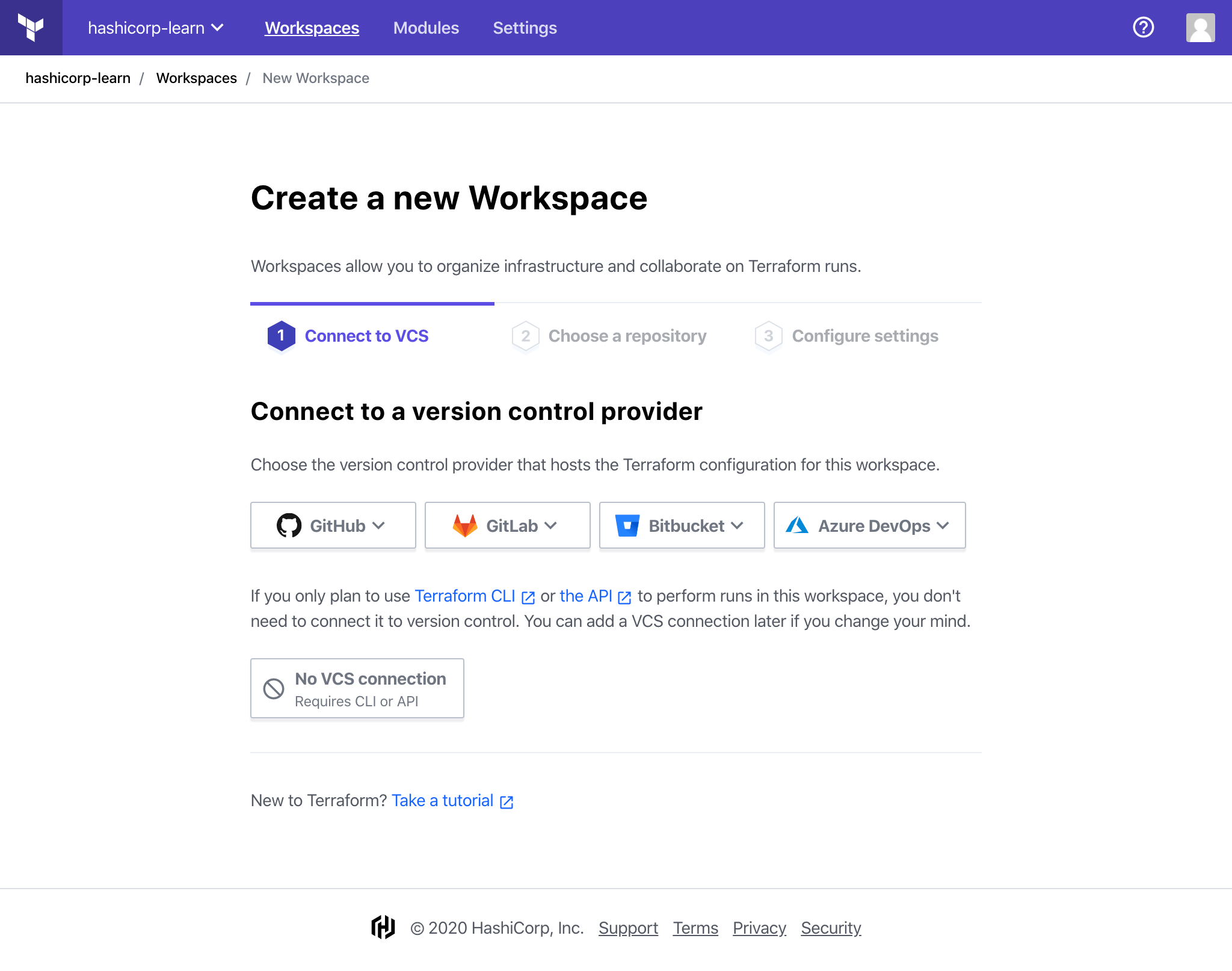 new-workspace new-workspace