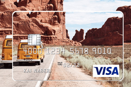 DKB Girokonto Visa Card mit Motiv