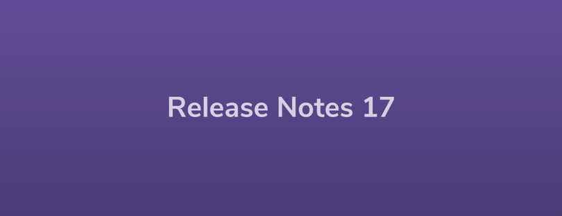 Release Notes: DevRel17