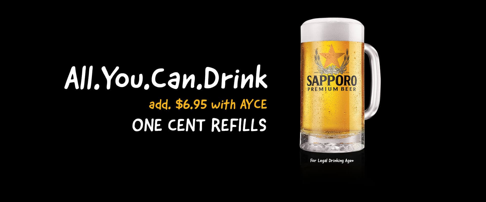 All You Can Drink: Draft Beer