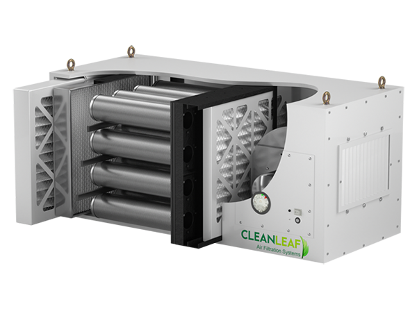 Odor Series air filtration unit. 